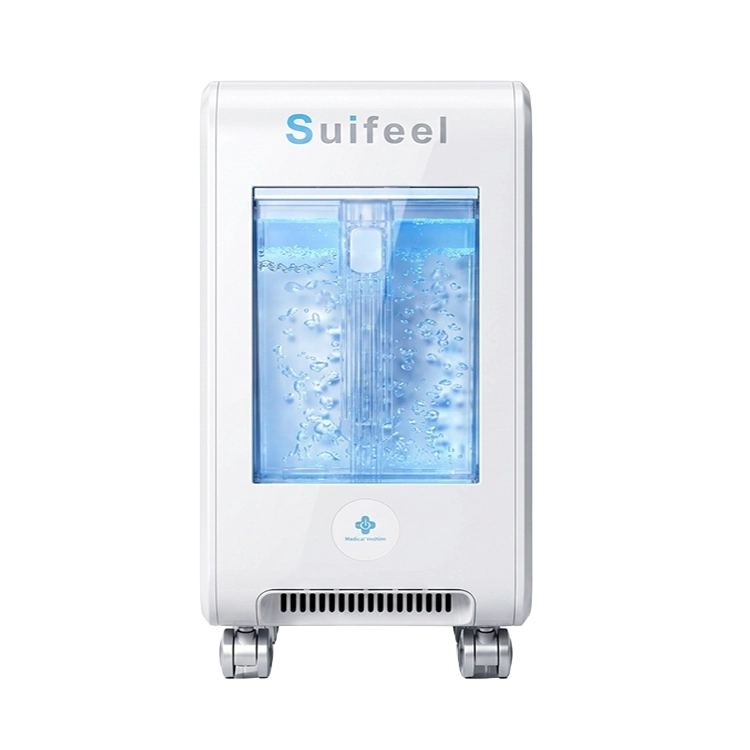 IASOの個室に設置された水素酸素吸入システムSuifeel