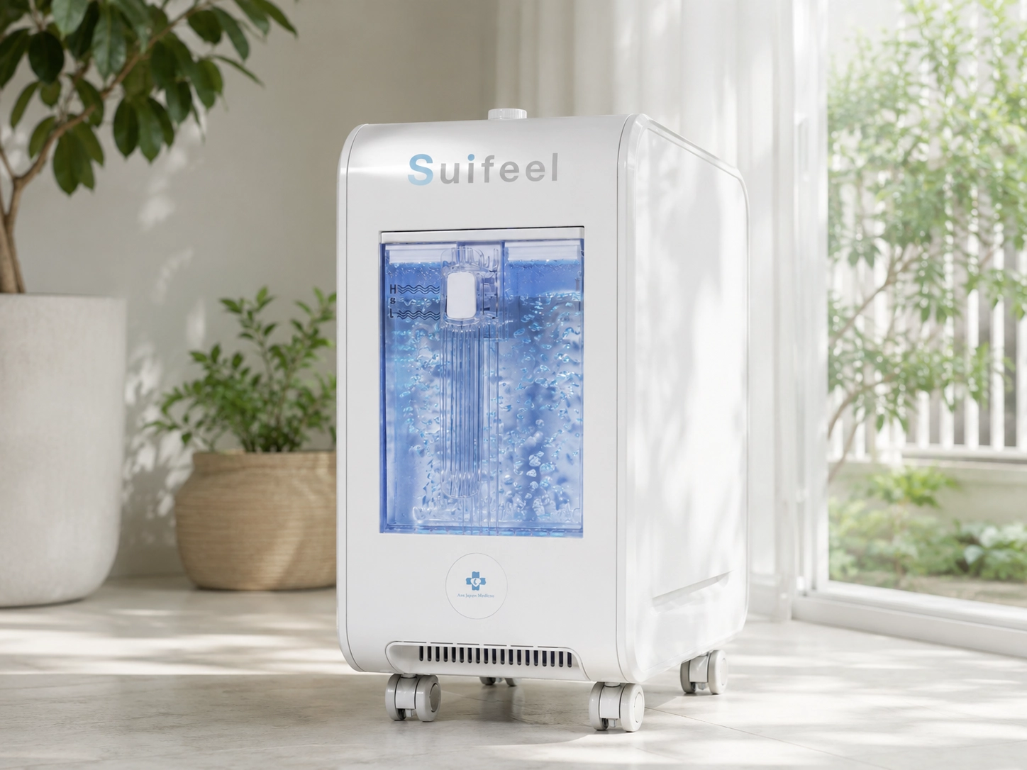 IASOが導入するSuifeel水素酸素吸入システム